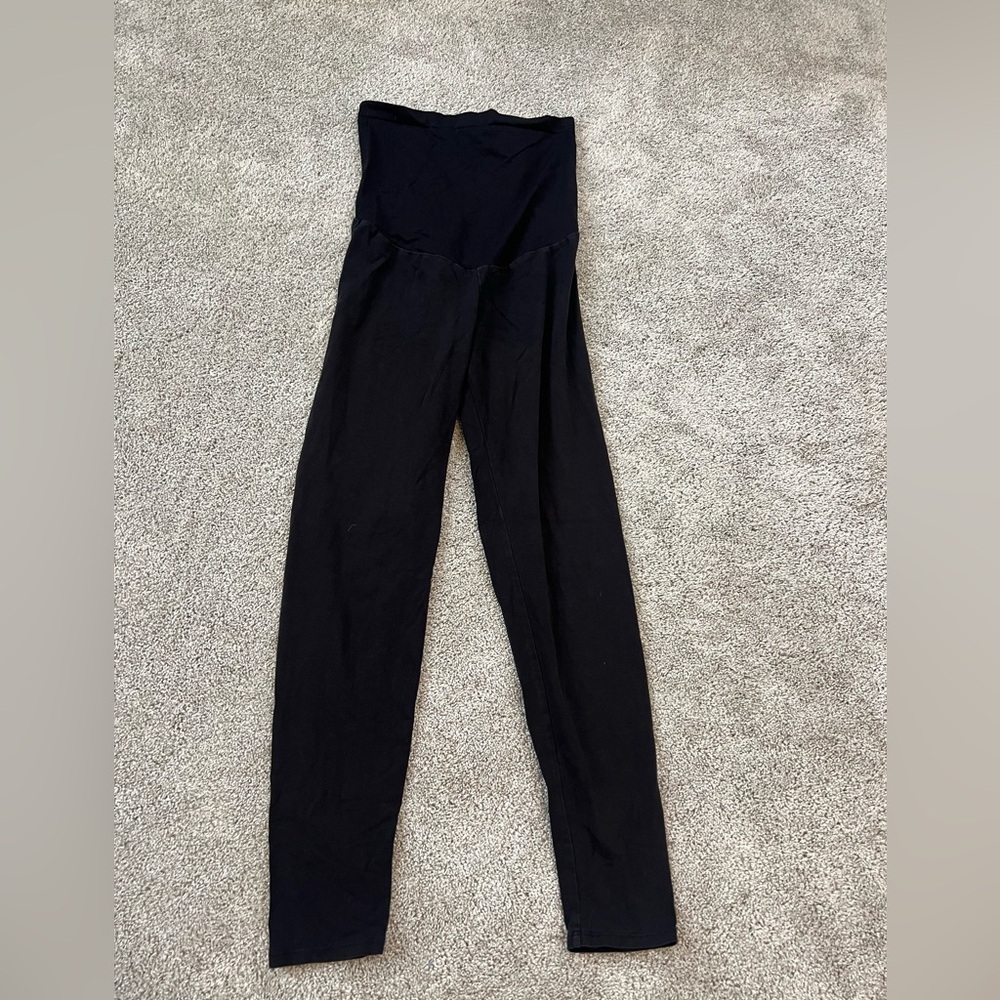 Motherhood Black Maternity Leggings